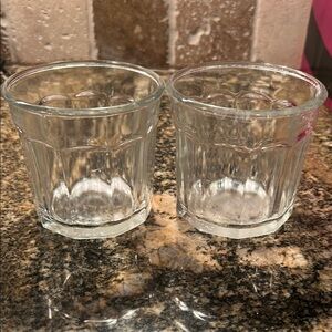 5/$20 Clear Glass Tumbler Set